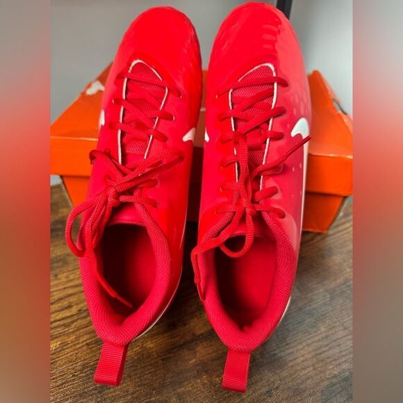 Nike Hyperdiamond 2 Keystone Softball Cleats men’s size 12US/44,5EU NEW red - Picture 6 of 12